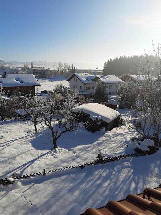Ferienwohnung Pickenhan Scheidegg Exterior foto